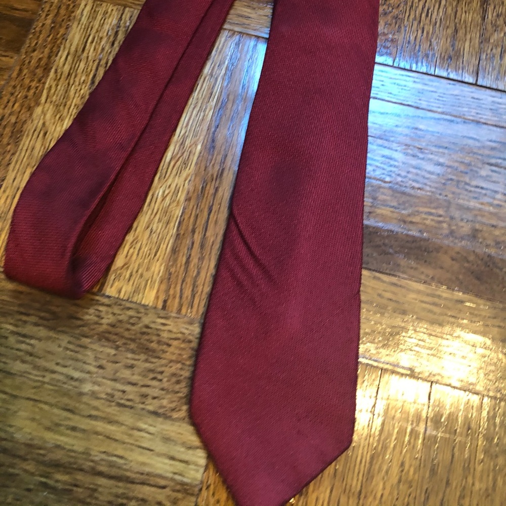 Penguin Men’s Red Silk tie